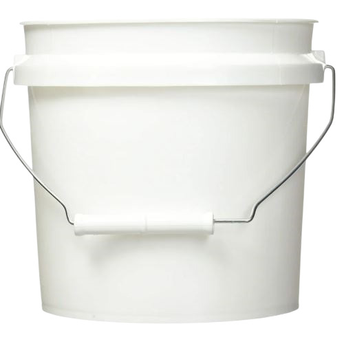 Plastic Paint Bucket - Lightweight, Various Sizes, White | Leak Resistant, Crack Resistant, Pocket Friendly Rates, Timely Delivery