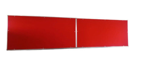 Red Notice Board - Material: Softboard Core