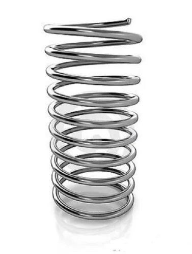 Stainless Steel Metal Coil Spring - 6 Meter Length, Silver Color | High Strength, Durable, Corrosion Resistant, Hot Rolled Technique, 10 Kilograms Weight, Industrial Usage