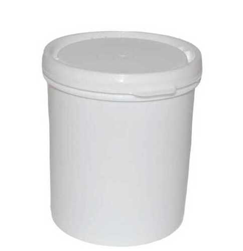 White Paint Container 1 Ltr - Material: Polypropylene