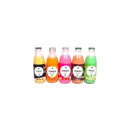 Flavoured Milk - 200 ml Liquid Bottle, Multicolor Packaging, Ideal for Adults and Children, Sterilized with 120 Days Shelf Life