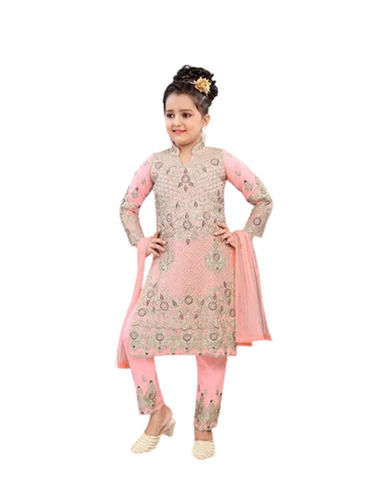 Kids Salwar Suits - Material: Cotton