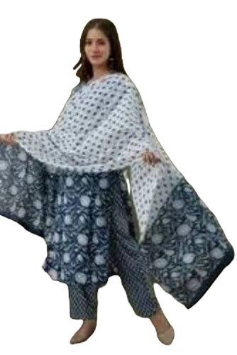 Printed Cotton Salwar Suits