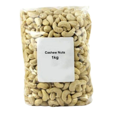 Cashew Nuts - Raw, Natural Dried, 1 kg Standard Size | Fresh and Very Good Quality, 100% Pure, Good for Health