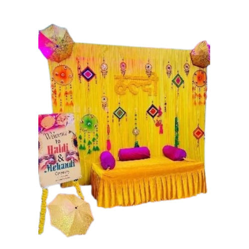 Decorative Haldi Function Stage - Occasion: Valentines Day