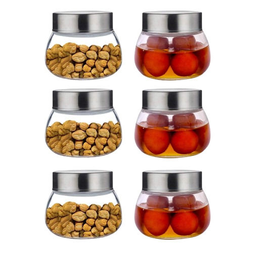 Spice Glass Jars  - Color: Transparent