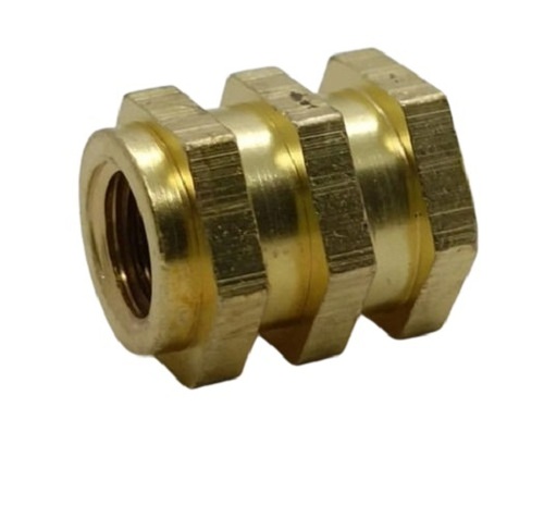 Brass Hex Knurling Insert