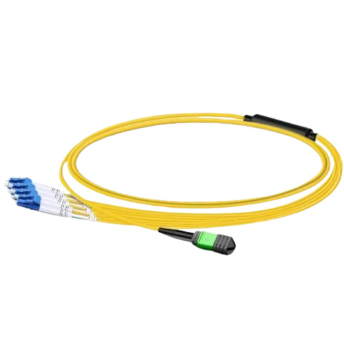 Fiber Optic Cables - Copper Conductor, 2 Meters Length | Durable PVC Jacket, Blue Color, Solid Core 5