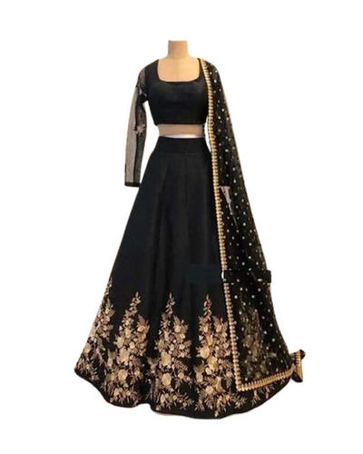 Lehenga Choli - Decoration Material: Lace