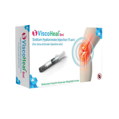 Viscoheal-Sodium Hyaluronate Injection 1%W/V - Age Group: Adult