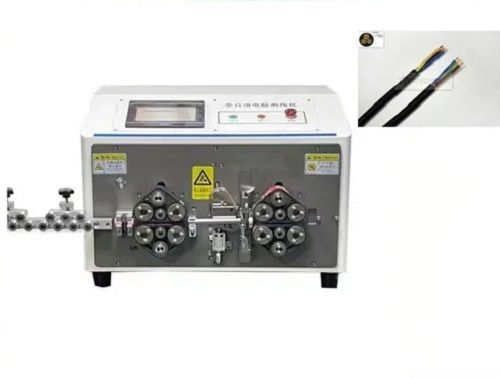 automatic wire cutting and stripping machine