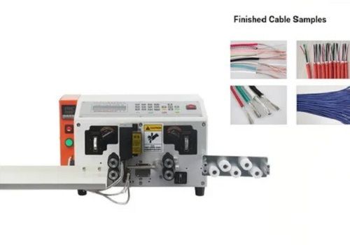 automatic wire cutting and stripping machine