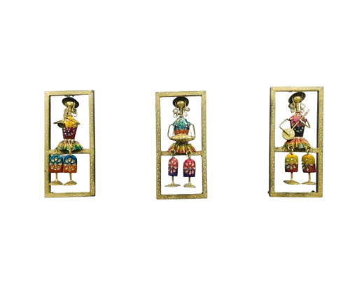 Musician Wall Decorative Piece - Color: Multi Color