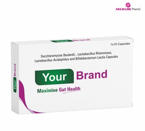 Saccharomyces Boulardii Lactobacillus Rhamnosus Lactobacillus Acidophilus And Bifidobecterium Lactis Capsules - Dosage Form: As Directed By The Health Professional.