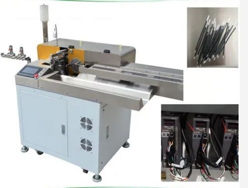 Automatic Wire Multi Cut Strip Twist Both Ends Tinning Machine