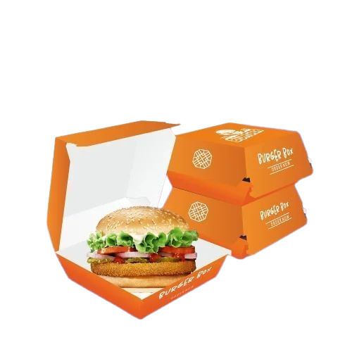 Burger Packaging Boxes - Material: Paper