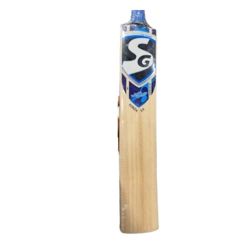 Cricket Bat - English Wood Size SH 85CM Blue Color Sticker | Forza 2.0 Model Unisex Design Suitable for Leather Ball