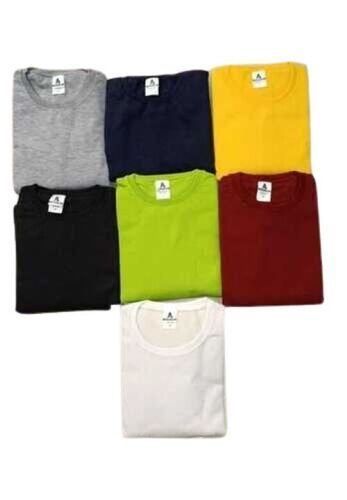 Cotton T Shirt - Color: Multi  Color Available