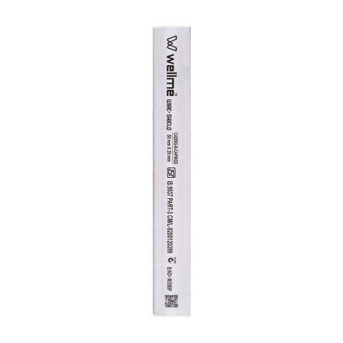 Wireshield Pvc Casing Capping 50X20Mm - Color: White