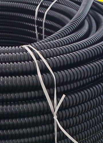 Flexible Corrugated Hdpe Pipes  - Application: Electrical; Cable; Under Ground Cable; Construction; Solar System; Industrial Machine And Panel