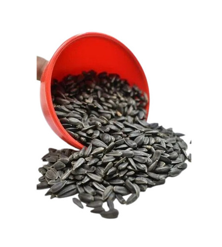 Sunflower Seeds - Natural Solid, Black Organic Hybrid 1, A Grade, 100% Purity | Preservative-Free, Pesticide-Free, Dried