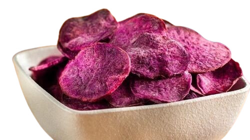 Sweet Potato Chips - 250 gm | Fried Snacks, 100% Pure Fresh Quality, Spicy Taste, Good for Digestive Health