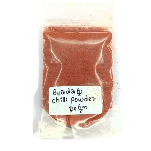 Byadagi Chili Powder - 20 Grams 100% Pure Natural Dried Spicy Red Powder | Very Good Quality Good for Health Raw Processing 6 Months Shelf Life Cool & Dry Storage