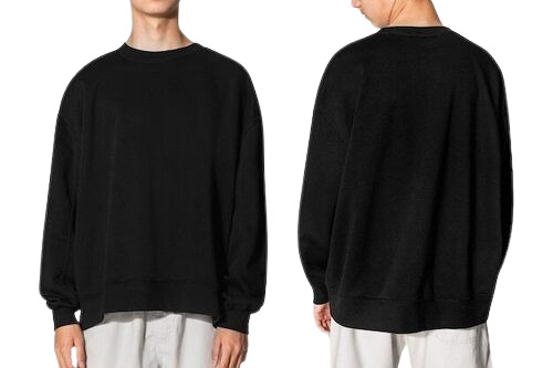Cotton Sweatshirts - Very Good Quality, Washable, Lightweight & Breathable | Customized Waist & Chest Size, Long Sleeves, Casual Style for Males