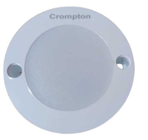 Crompton LED Light - 10 Watt, Round Shape, White Color | Low Heat, Eco-friendly, Instant Brightness, Durable Design, Low Power Consumption, No UV Emission