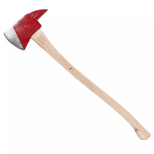 Fireman Axe - High Carbon Steel, 2.2 lb Weight, 500 mm Wooden Handle | Ergonomic Grip, Ideal for Chopping Wood and Fire Fighting Use