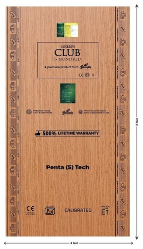 Green Club Plywood Door - Application: Commercial