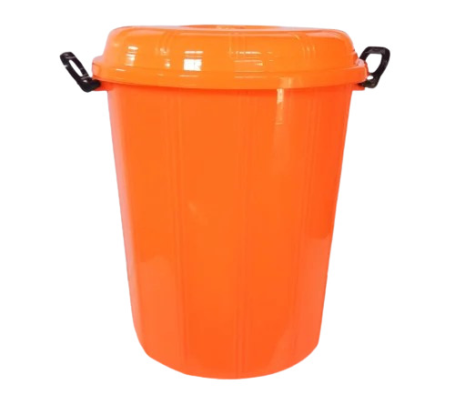 Plastic Hdpe Drum - Color: Orange