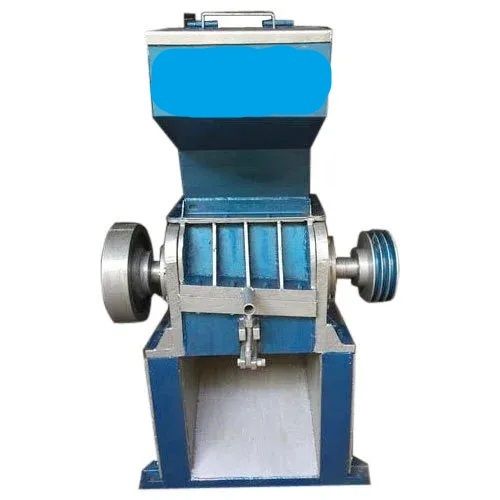 Plastic Scrap Grinding Machine - Color: Blue