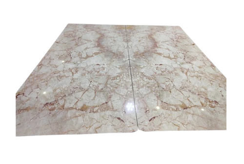 Polished Marble Slabs - Rectangular Multi-Color Marble Flooring, Water & Slip Resistant, Easy to Clean, Heavy-Duty Durability