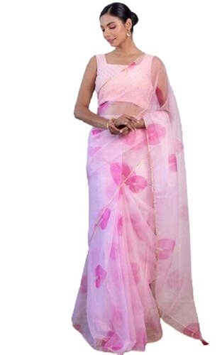 Printed Chiffon Sarees - Color: ........................................................