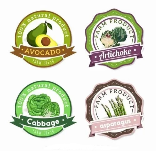 Paper Sticker Labels - Durable Eco-Friendly Paper & PP Material All Colors & Customized Shapes - Versatile Use for All Sticker Label Needs