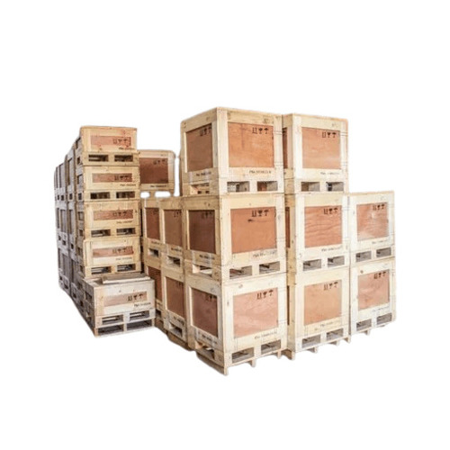 Wooden Pallet Box - Material: Pine Wood