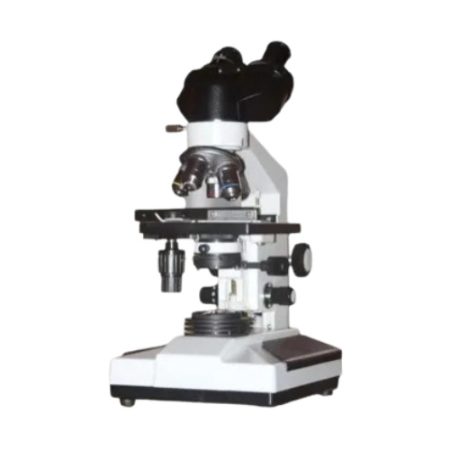 Binocular Research Microscope - Color: White