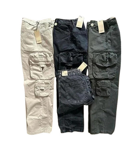 Cargo Pants - Cotton Blend, Ankle Length, Customized Fit | Breathable, Quick Dry, Anti Wrinkle, Available in Multiple Colors, Ideal for Casual Wear