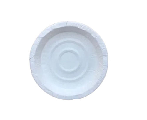 Plain Paper Plate - Color: White