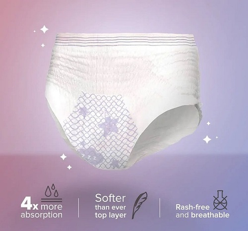 6 Period Panty Disposable - Fabric Type: Cotton