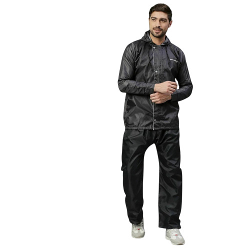 Mens Raincoat - Color: Black