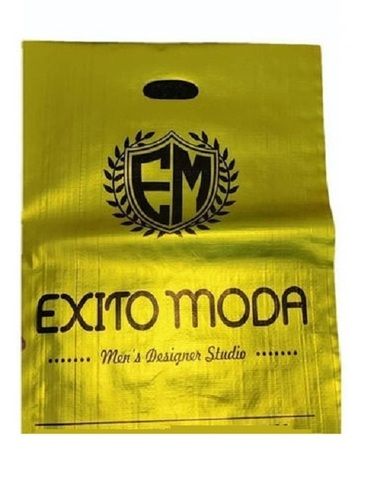 Printed Plastic Shopping Bags - Color: Customized