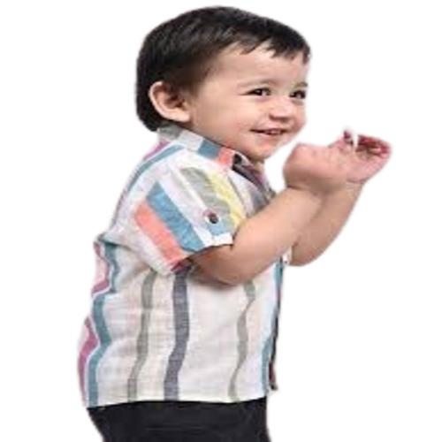 Baby Shirt - Denim, Customized Size, Multi-Color, Premium Quality | Full Sleeve, Anti-Shrink, Embroidered Design, Ideal for Casual Wear