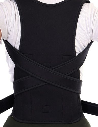 Back Posture Corrector Belt - Durable Plastic, 9 Inches Long x 3/4 Inch Diameter | Firm Yet Flexible Support, Lightweight for All-Day Wear