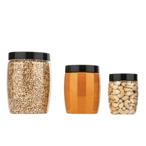 Food Storage Container - HDPE Plastic, 1 Liter Capacity , Leak and Water Resistant, Lightweight and Portable Design