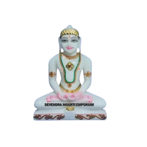 Marble Jain Statue By Devendra Moorti Emporium