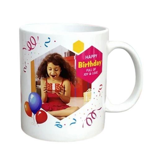 Photo Ceramic Cup - Multi Color Ceramic Material | Stylish Design Heat Resistant Smooth Finish Easy to Clean Lightweight Versatile Use