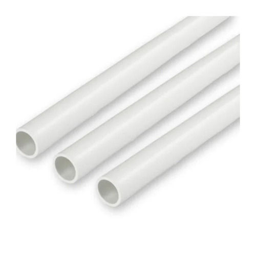 PVC Electrical Conduit Pipes - Superior Quality, Standard Size, Rigid White Round Shape, Long Life Durability, Higher Crack Resistance, Easy Installation