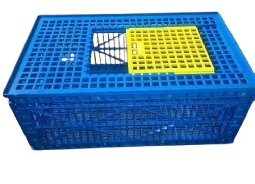 Rectangular Poultry Plastic Crates - Load Capacity: 50  Kilograms (Kg)